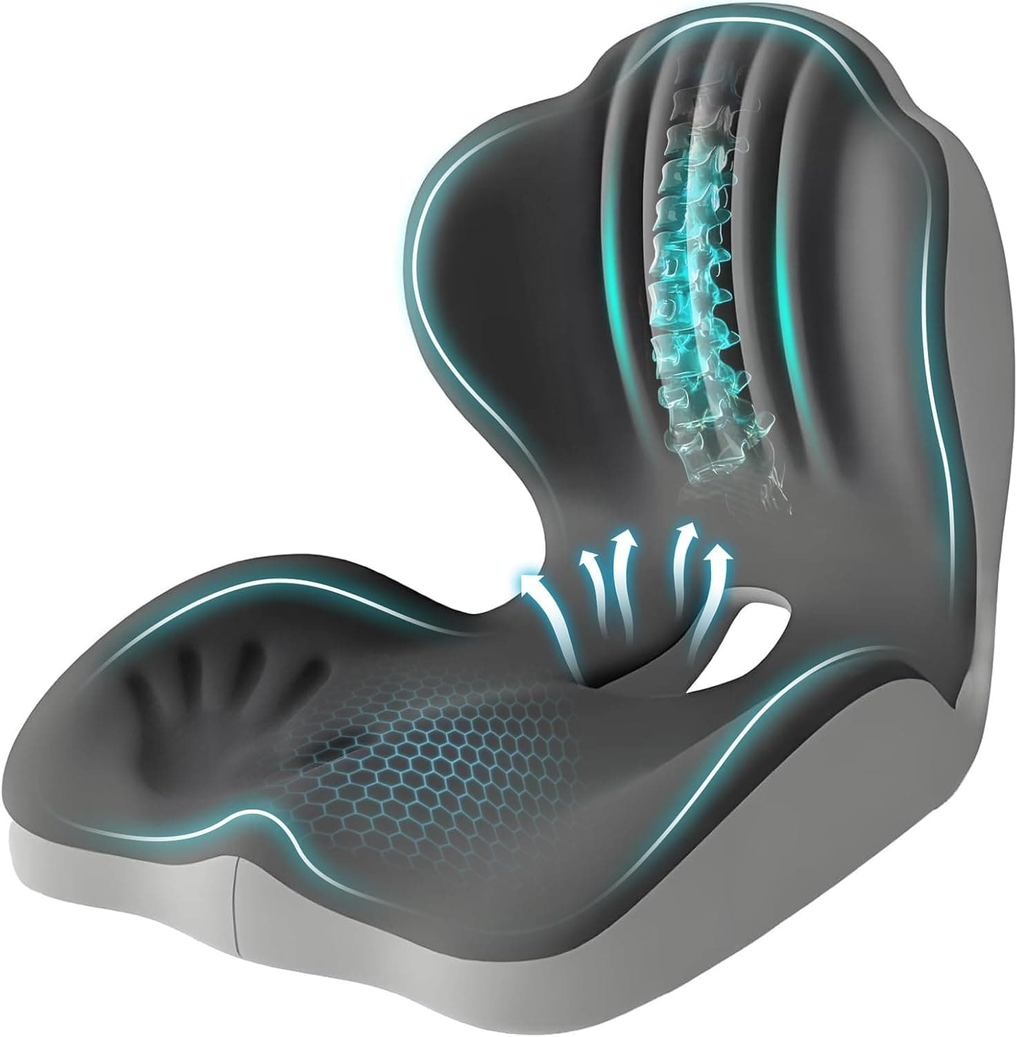 Memory Foam Seat Cushion (ergonomic)