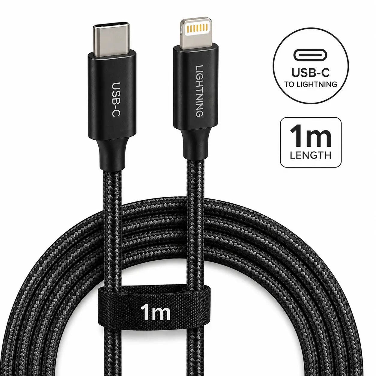 USB-C to Lightning Cable (1m)